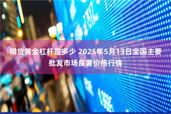 期货黄金杠杆是多少 2025年5月13日全国主要批发市场良薯价格行情