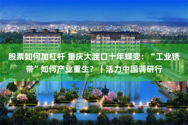 股票如何加杠杆 重庆大渡口十年蝶变：“工业锈带”如何产业重生？｜活力中国调研行