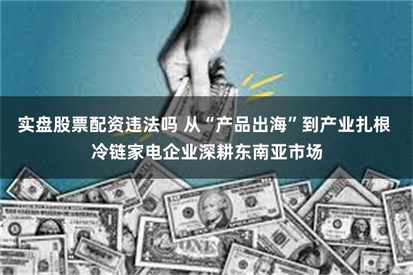 实盘股票配资违法吗 从“产品出海”到产业扎根 冷链家电企业深耕东南亚市场