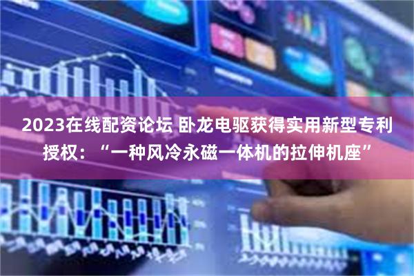 2023在线配资论坛 卧龙电驱获得实用新型专利授权:“一种风冷永磁一体机的拉伸机座”