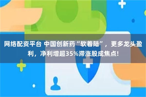 网络配资平台 中国创新药“软着陆”,更多龙头盈利,净利增超35%滞涨股成焦点!