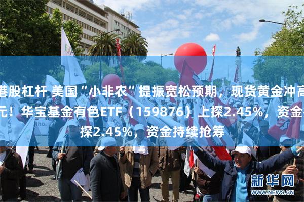 港股杠杆 美国“小非农”提振宽松预期，现货黄金冲高4300美元！华宝基金有色ETF（159876）上探2.45%，资金持续抢筹