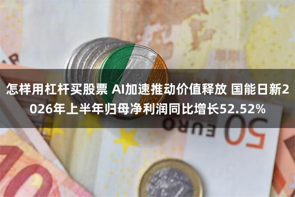 怎样用杠杆买股票 AI加速推动价值释放 国能日新2026年上半年归母净利润同比增长52.52%