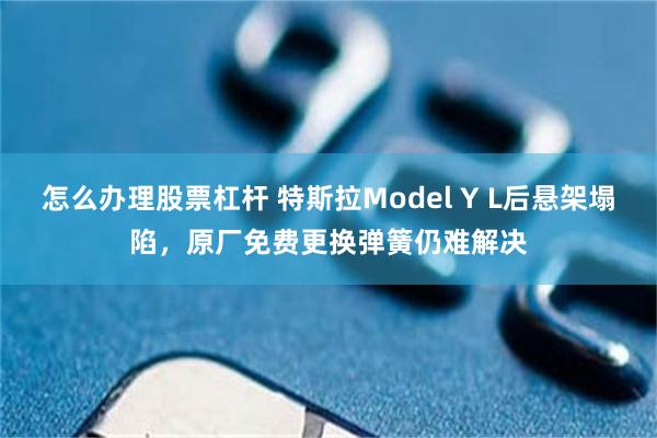 怎么办理股票杠杆 特斯拉Model Y L后悬架塌陷，原厂免费更换弹簧仍难解决